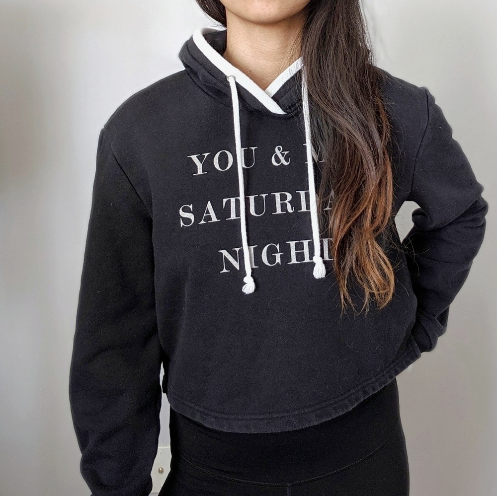 Kendall & Kylie cropped hoodie
